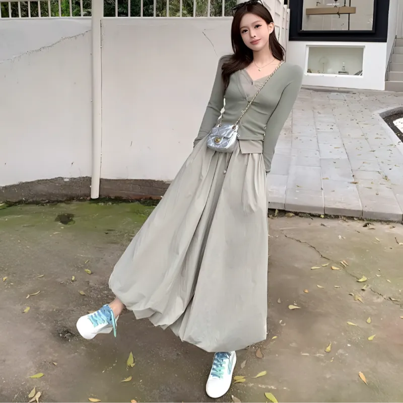 KKX Two Piece Skirt Sets Women's-7