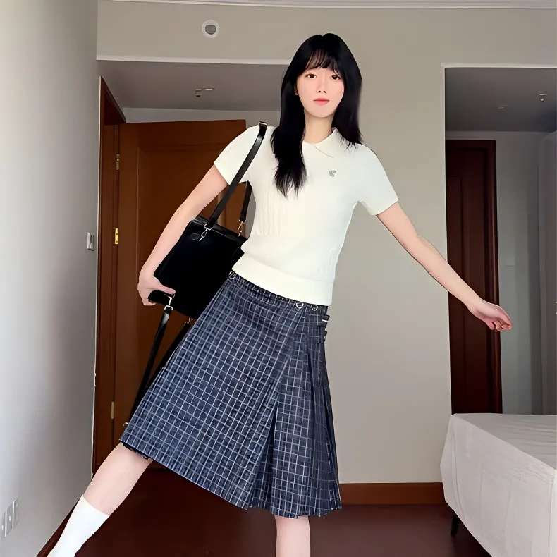 KKX Two Piece Skirt Sets Women's-2