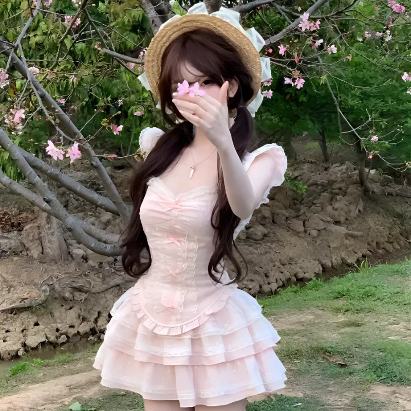 KKX Two Piece Skirt Sets Women's-2
