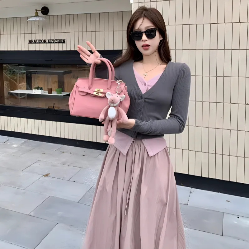 KKX Two Piece Skirt Sets Women's-2