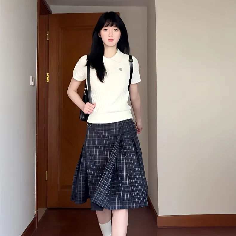 KKX Two Piece Skirt Sets Women's-4