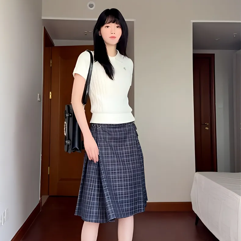 KKX Two Piece Skirt Sets Women's-3