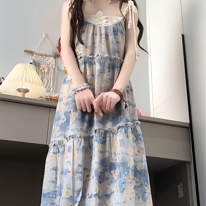 KKX Slip Dresses Women's Image Color-2