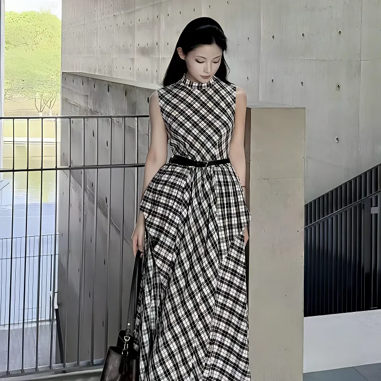 KKX Sleeveless Dresses Women's Image Color-2
