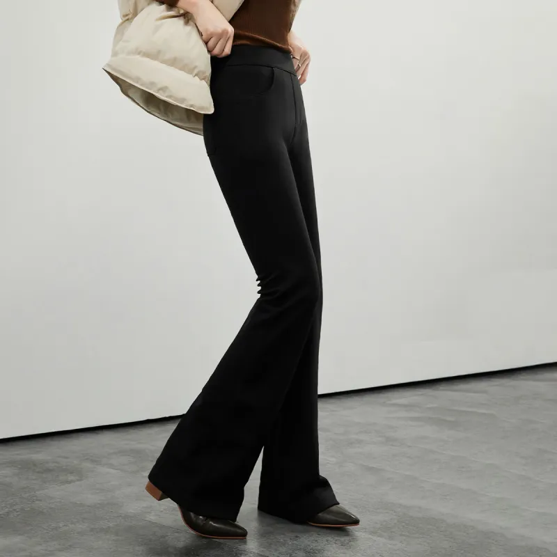 MEIYANG Casual Pants Women's Black-1