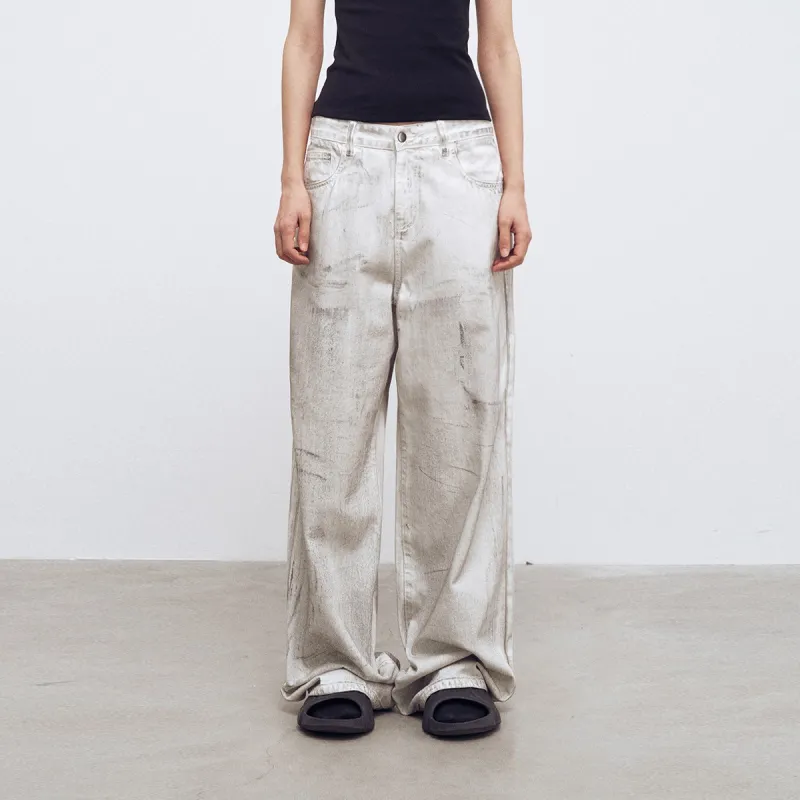 METARICOTTA Jeans Unisex White-2