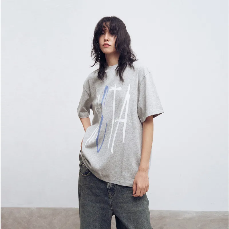 METARICOTTA T-Shirt Unisex Gray-6