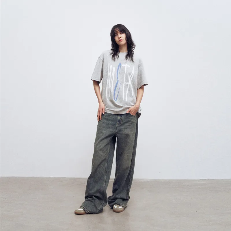 METARICOTTA T-Shirt Unisex Gray-4