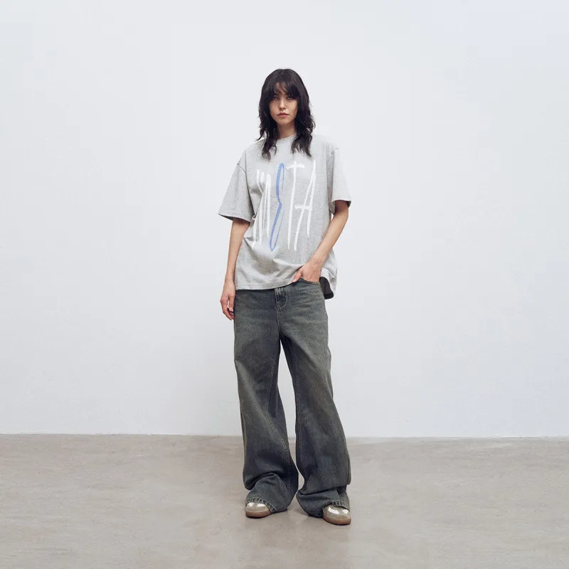 METARICOTTA T-Shirt Unisex Gray-2