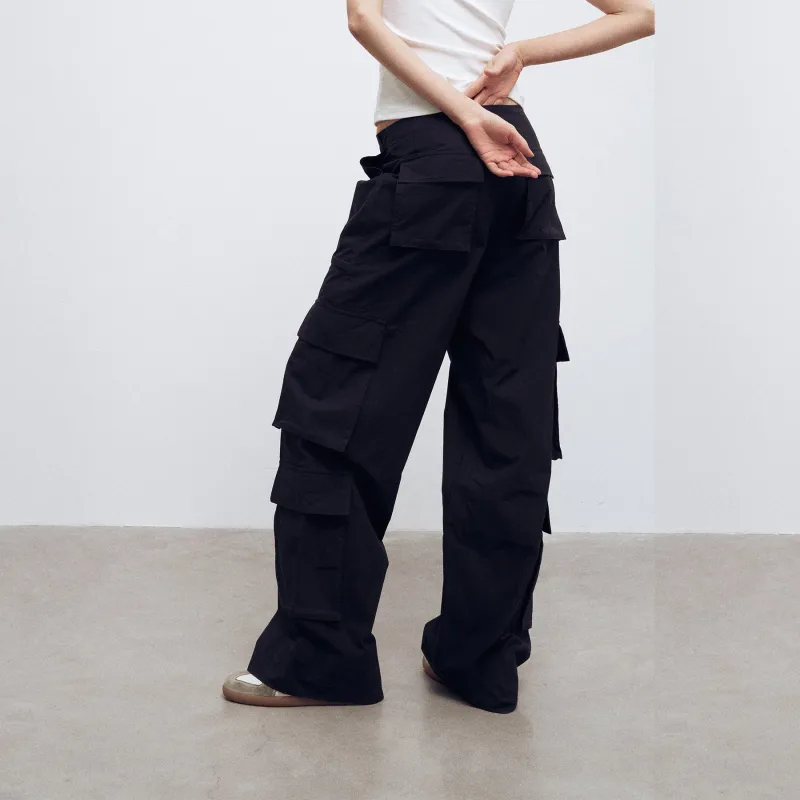 METARICOTTA Cargo Pants Unisex Black-3