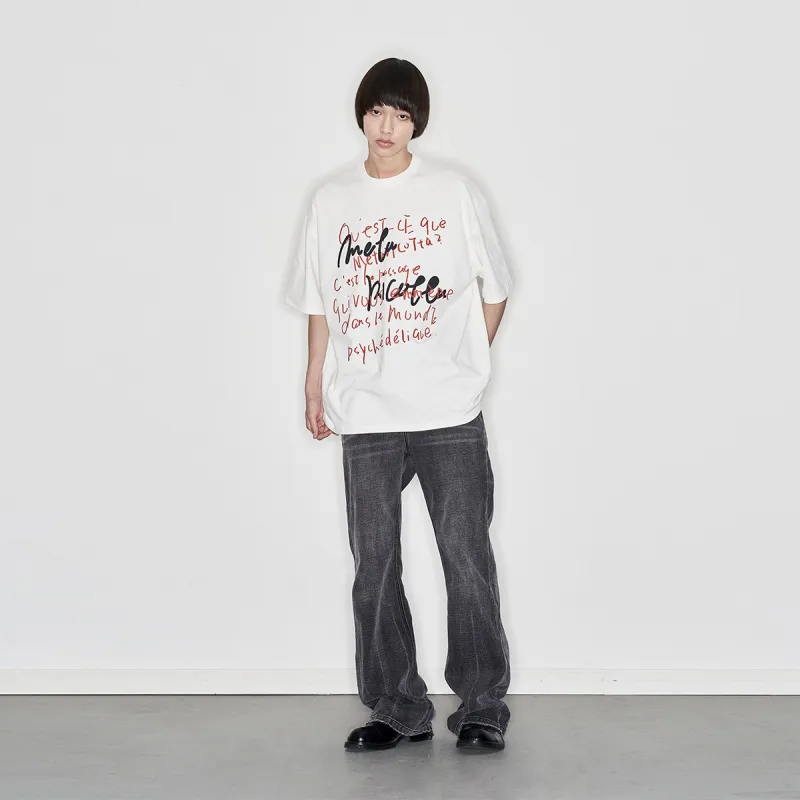 METARICOTTA T-Shirts Unisex White-3