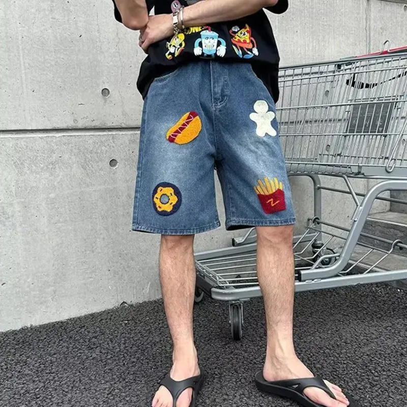 NBNO Denim Shorts Unisex-2