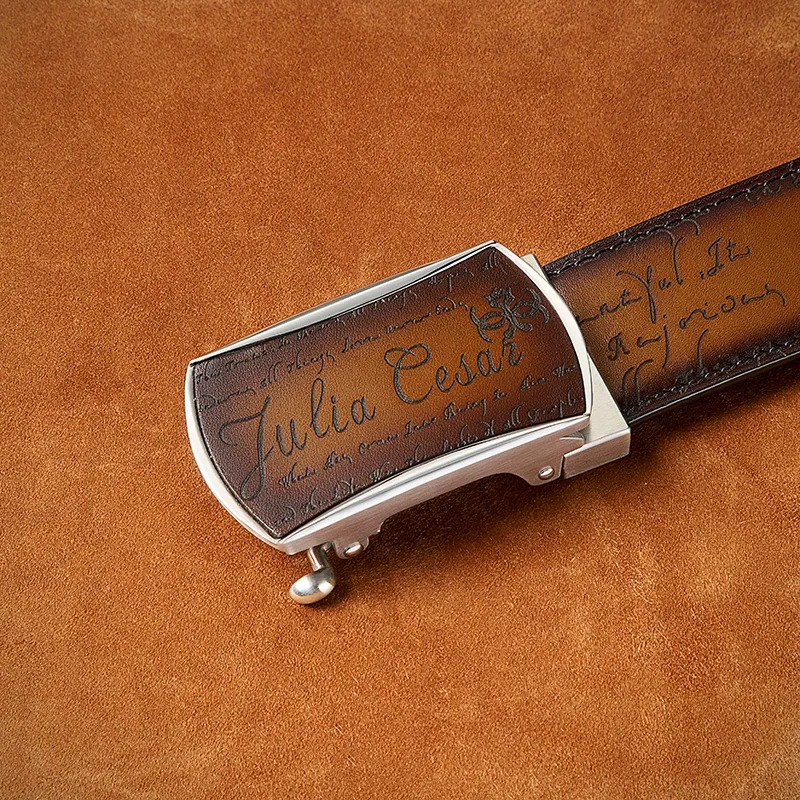 MR'GUFA Leather Belts Men-17