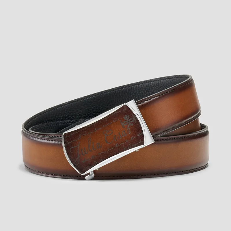 MR'GUFA Leather Belts Men-16