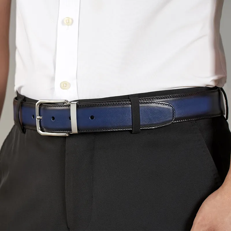 MR'GUFA Leather Belts Men-1