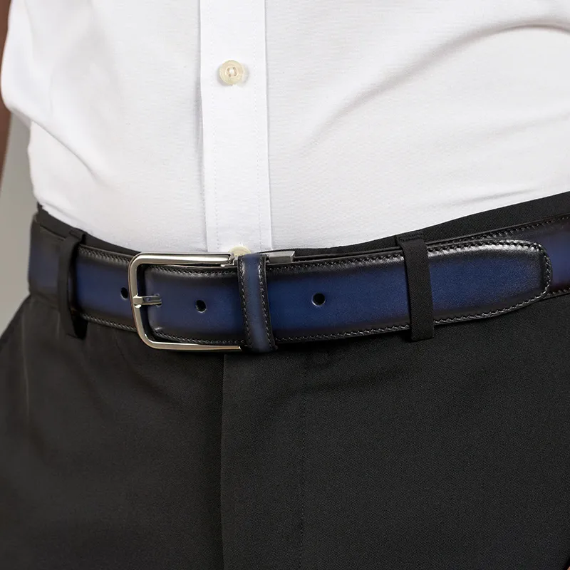 MR'GUFA Leather Belts Men-2