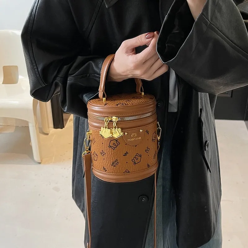 JANE KLAIN Synthetic Leather Handbag Crossbody Bag Regular Women's Pink/Brown/Black/Khaki-6