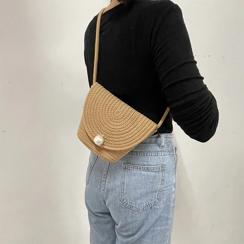 JANE KLAIN Fabric Shoulder Bag Regular Women's Doll Multicolor/Doll Green/Doll Khaki/Multicolor/Beige/Khaki-9