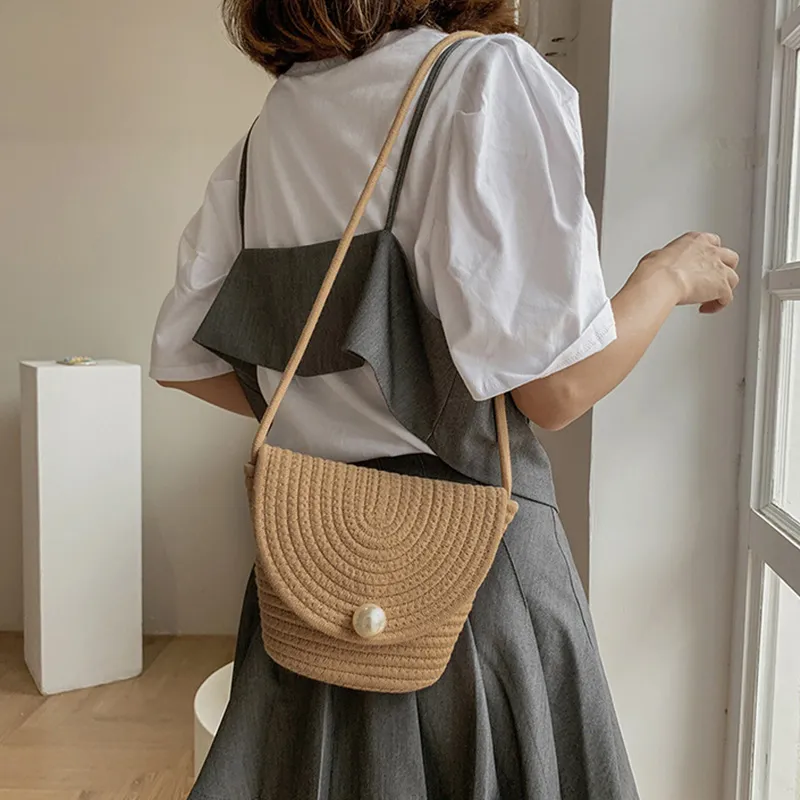 JANE KLAIN Fabric Shoulder Bag Regular Women's Doll Multicolor/Doll Green/Doll Khaki/Multicolor/Beige/Khaki-10