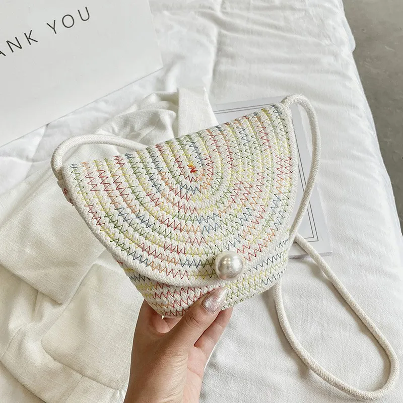 JANE KLAIN Fabric Shoulder Bag Regular Women's Doll Multicolor/Doll Green/Doll Khaki/Multicolor/Beige/Khaki-3