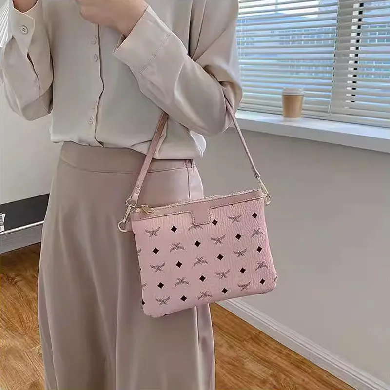 JANE KLAIN Synthetic Leather Tote Handbag Shoulder Bag Tubas Women's Caramel/Milk White/Pink/Black-16