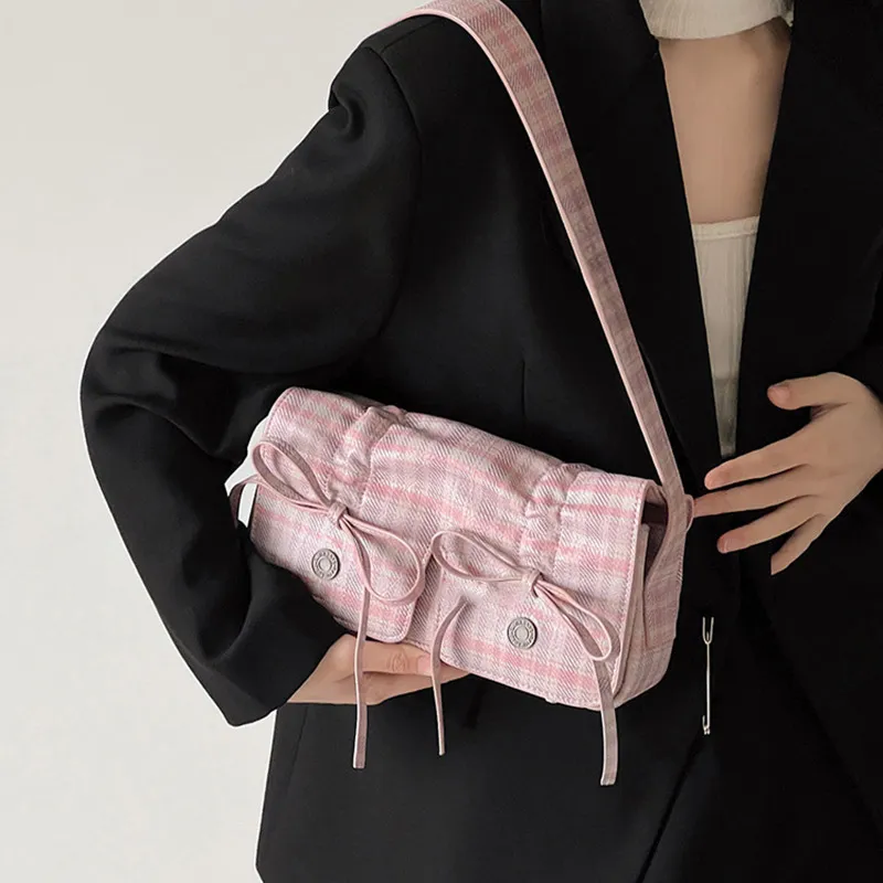 JANE KLAIN Synthetic Leather Small Square Bag, Crossbody Bag, Shoulder Bag Regular Women's Pink-1