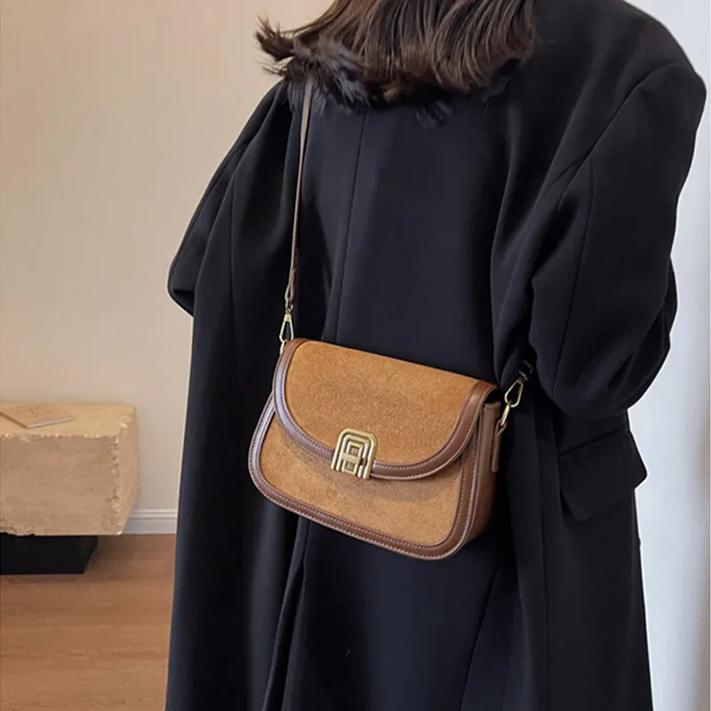 JANE KLAIN Synthetic Leather Shoulder Bag Crossbody Bag Regular Women's Black/Coffee/Brown/Green-8