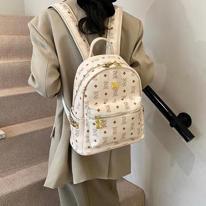 JANE KLAIN Synthetic Leather Backpack Women's Multicolor-9