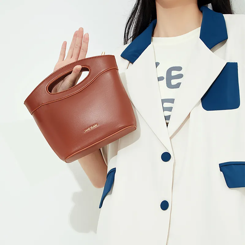 JANE KLAIN Synthetic Leather Shoulder Bag, Crossbody Bag, Handbag Regular Women's White/Brown/Black-1