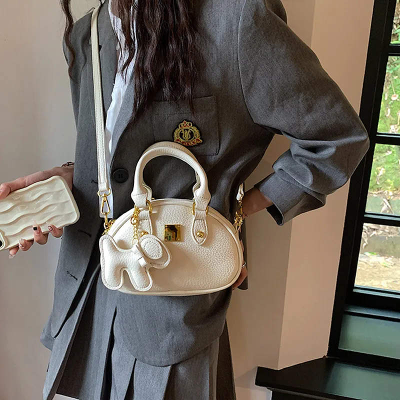JANE KLAIN PU Leather Handbags Crossbody Bags Small Size Women's White/Green/Pink-2