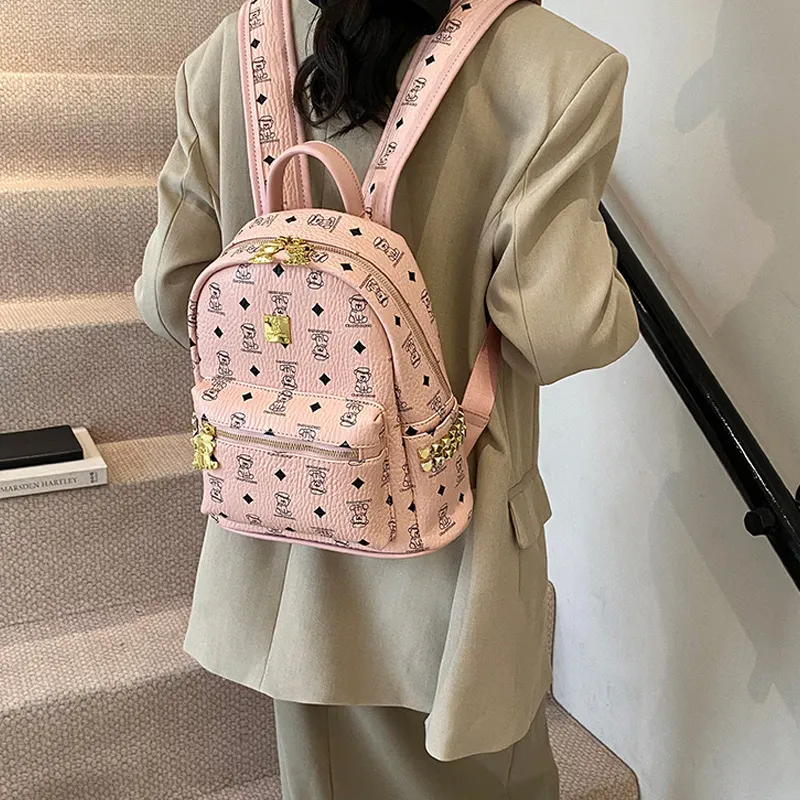 JANE KLAIN Synthetic Leather Backpack Women's Multicolor-18