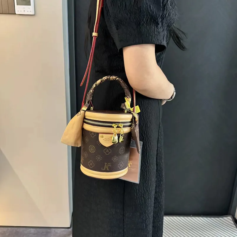 JANE KLAIN Synthetic Leather Crossbody Handbag Regular Women's Multicolor-13