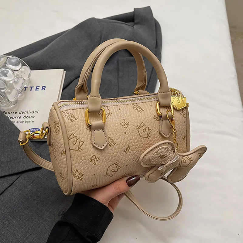 JANE KLAIN Synthetic Leather Handbag Regular Women's Pink/Brown/Black/Khaki-16