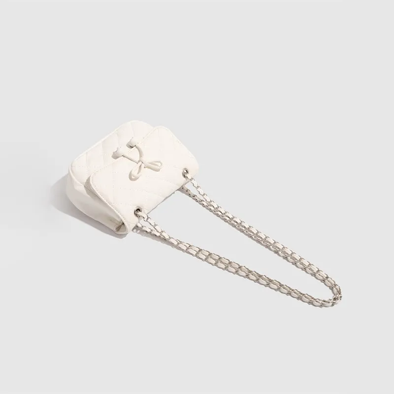 JANE KLAIN Synthetic Leather Crossbody Bag Regular Women's White/Pink-2