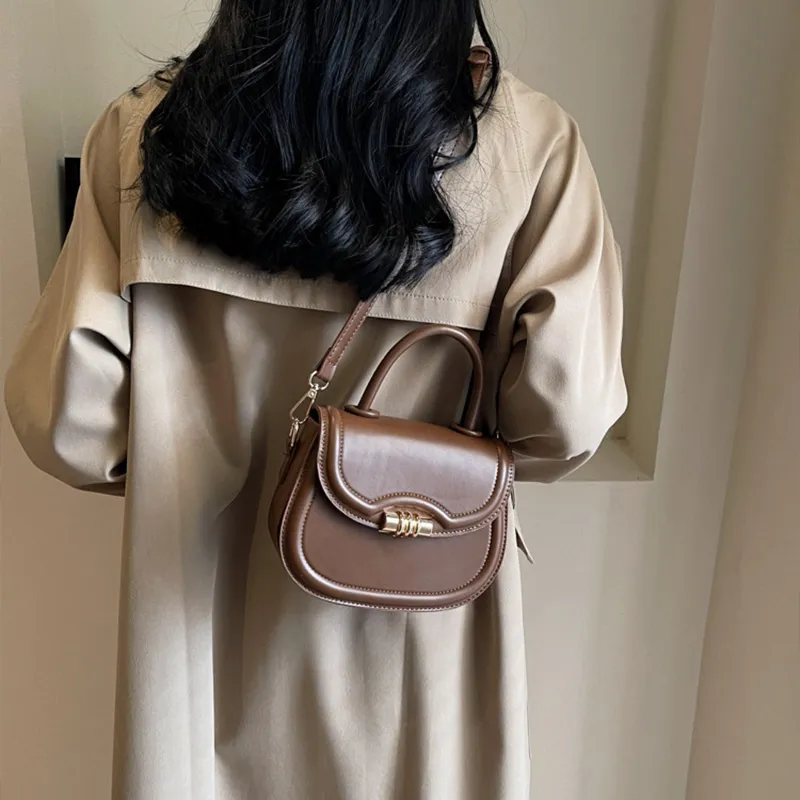 JANE KLAIN Synthetic Leather Handbag Shoulder Bag Crossbody Bag Regular Women's Black/Burgundy/Brown-14