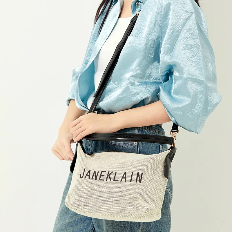 JANE KLAIN PU Handbag Regular Women's White/Black-32