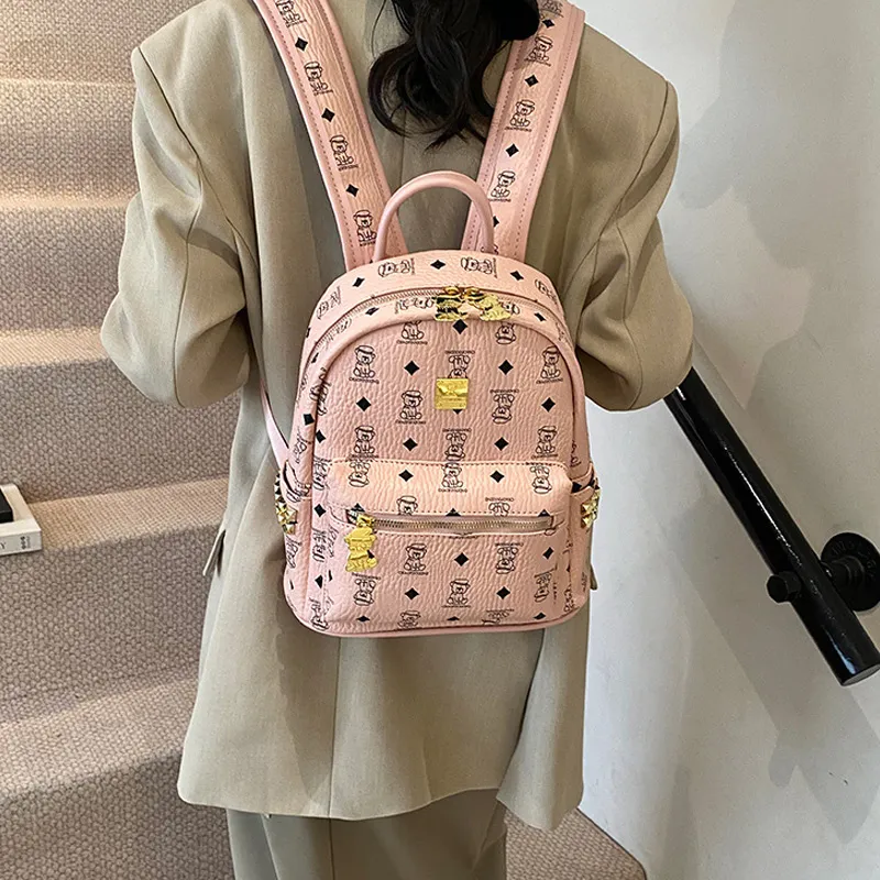 JANE KLAIN Synthetic Leather Backpack Women's Multicolor-17