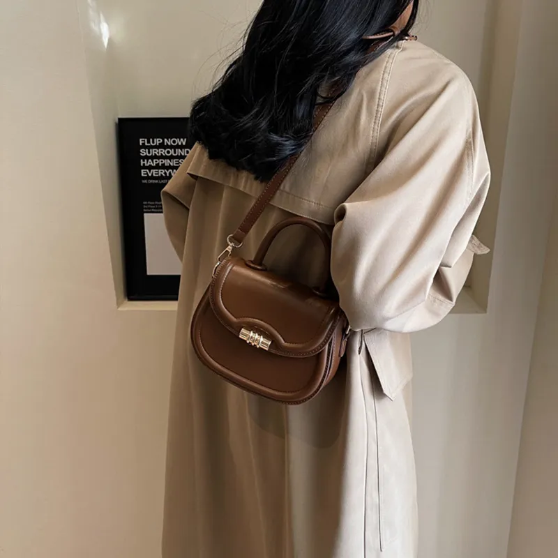 JANE KLAIN Synthetic Leather Handbag Shoulder Bag Crossbody Bag Regular Women's Black/Burgundy/Brown-12