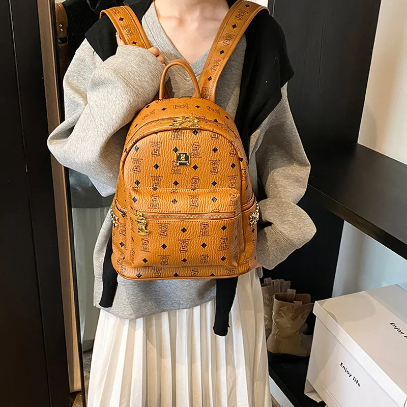 JANE KLAIN Synthetic Leather Backpack Women's Multicolor-2