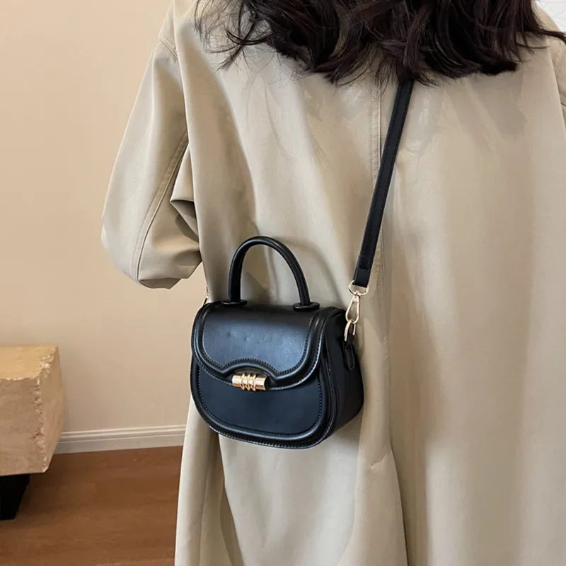 JANE KLAIN Synthetic Leather Handbag Shoulder Bag Crossbody Bag Regular Women's Black/Burgundy/Brown-4