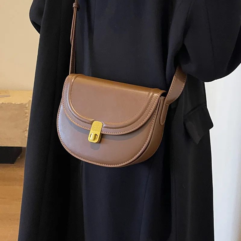 JANE KLAIN Synthetic Leather Small Square Bag, Crossbody Bag, Shoulder Bag Regular Unisex Black/White/Red/Coffee-15