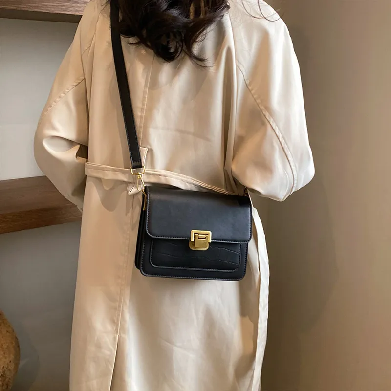 JANE KLAIN PU Tofu Bag Crossbody Bag Regular Women's Black/Coffee/Brown-3