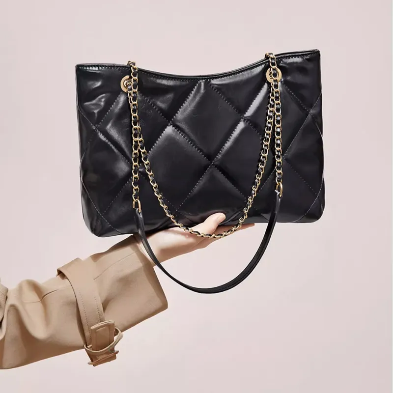 JANE KLAIN Synthetic Leather Crossbody Bag, Shoulder Bag Large Size Women's Black/White-2