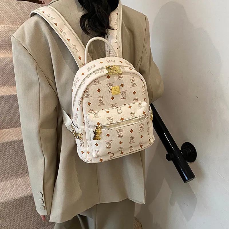 JANE KLAIN Synthetic Leather Backpack Women's Multicolor-12