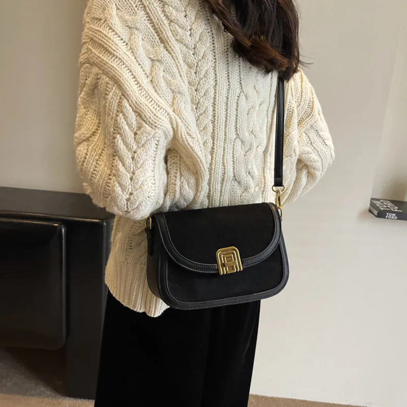 JANE KLAIN Synthetic Leather Shoulder Bag Crossbody Bag Regular Women's Black/Coffee/Brown/Green-5