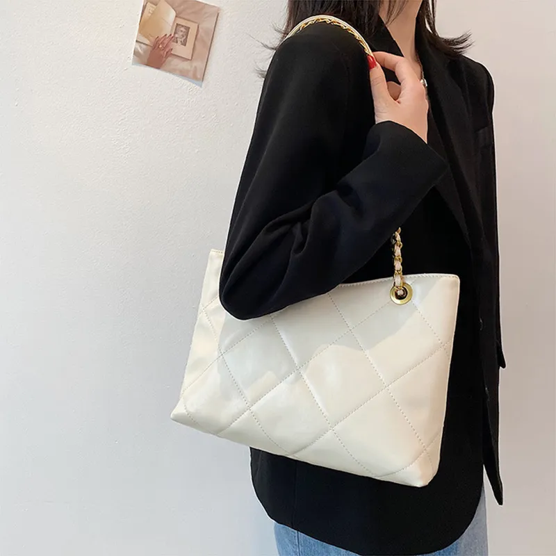 JANE KLAIN Synthetic Leather Crossbody Bag, Shoulder Bag Large Size Women's Black/White-13