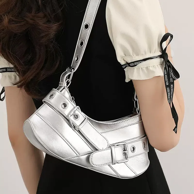 JANE KLAIN Synthetic Leather Shoulder Bag Regular Women's Multicolor-14