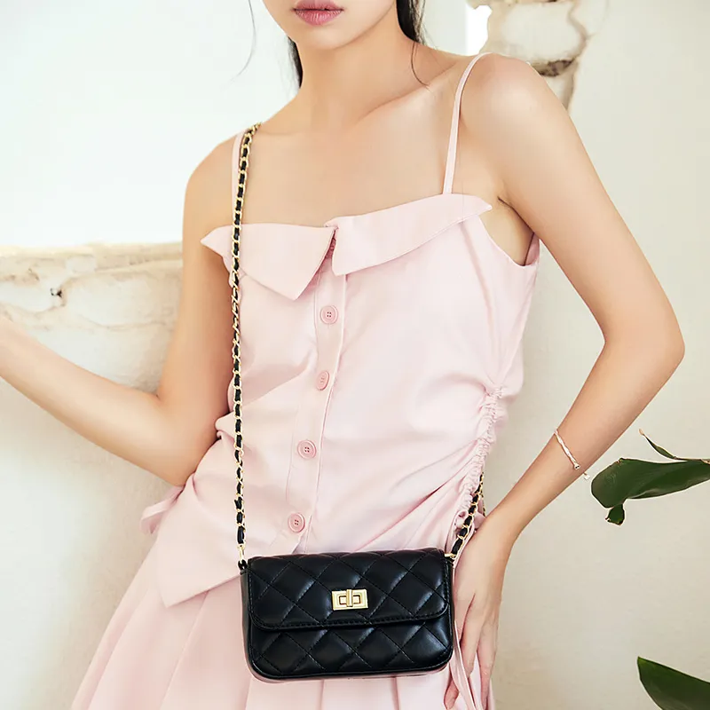 JANE KLAIN PU Shoulder Bag, Crossbody Bag Regular Women's Black/Ecru-1