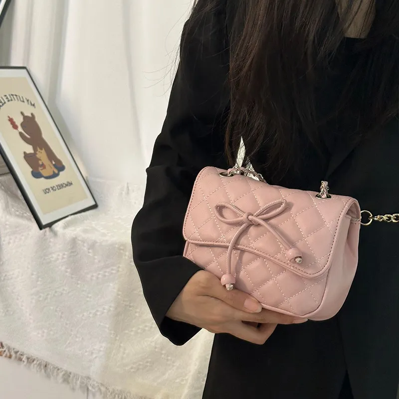 JANE KLAIN Synthetic Leather Crossbody Bag Regular Women's White/Pink-11