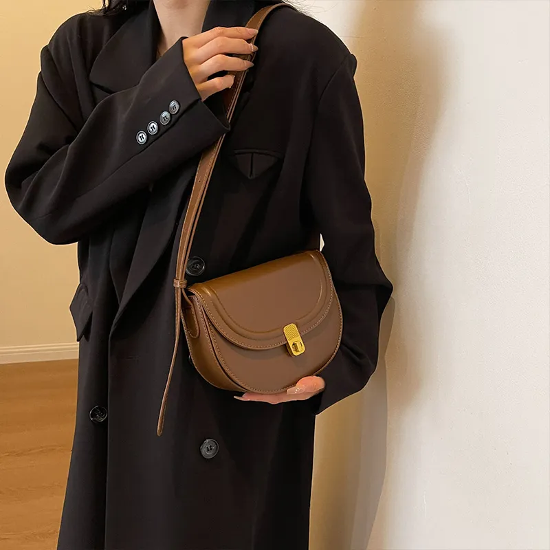 JANE KLAIN Synthetic Leather Small Square Bag, Crossbody Bag, Shoulder Bag Regular Unisex Black/White/Red/Coffee-14